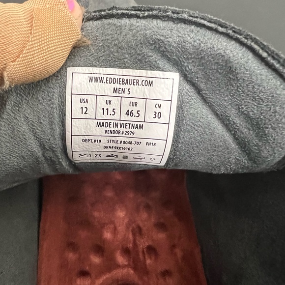 Eddie Bauer Chukka Gray Men’s Boots Size 12 - Picture 8 of 8